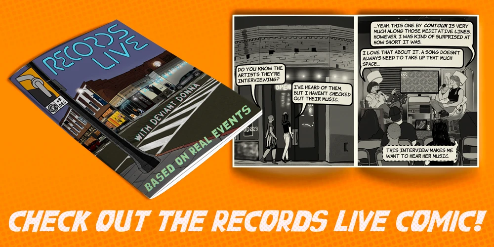 Check out the RECORDS LiVE Comic