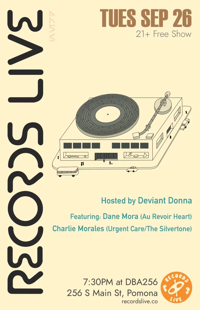 RECORDS LiVE - Show #2 Poster